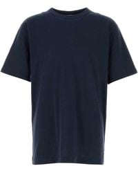 Dries Van Noten - Midnight Cotton Heer T-Shirt - Lyst