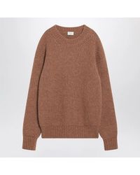 Saint Laurent - Thick Knit Pullover - Lyst