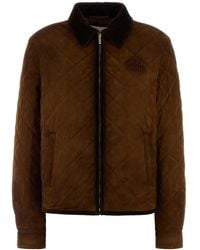 Miu Miu - Suede Jacket - Lyst