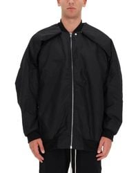 Rick Owens - Bomber Jacket "Convertible Jumbo Peter Flight" - Lyst
