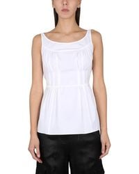 Aspesi - Cotton Fil A Fil Top - Lyst