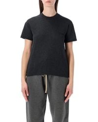 Fear Of God - Essentials Fear Of God Dark Embroidered Classic Tee - Lyst