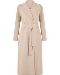 Max Mara - S Max Mara Long Wool Coat - Lyst