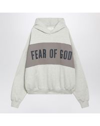 Fear Of God - Vanilla Cotton Fleece Sweatshirt - Lyst