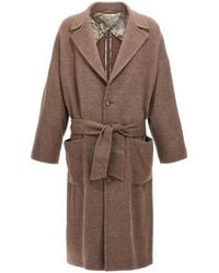 Etro - Single-Breasted Wool Coat - Lyst