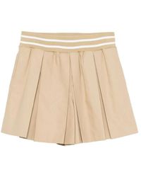 Moschino - Moschino Striped-Waistband Shorts - Lyst