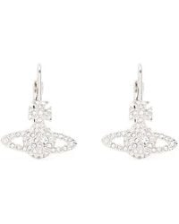 Vivienne Westwood - Grace Orb Crystal Drop Earrings - Lyst