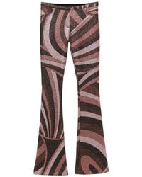 PUCCI - Printed Skinny Trousers - Lyst