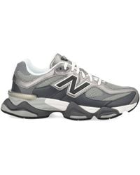 New Balance - Synthetic Leather Mesh Sneakers - Lyst