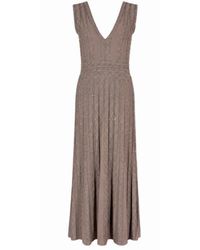 D.exterior - Mocha Stretch Dress - Lyst