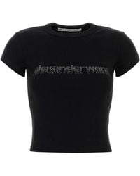 Alexander Wang - Cotton T-Shirt - Lyst