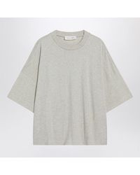 Fear Of God - Oversized Greige Cotton-Blend T-Shirt - Lyst