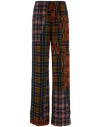 Dries Van Noten - Straight Flat Front Pants - Lyst