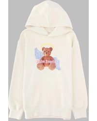 Palm Angels - Mini Angel Graphic Hoodie For Girls - Lyst
