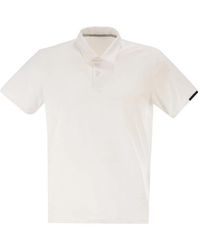 Rrd - Stretch Oxford Polo Shirt - Lyst