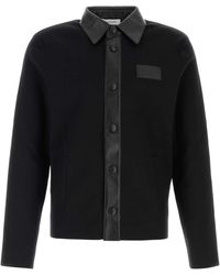 Givenchy - Mix Material Cardigan - Lyst