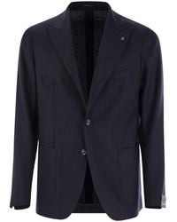 Tagliatore - Two-Button Wool Jacket - Lyst