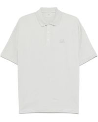 C.P. Company - Logo Cotton Polo Shirt - Lyst