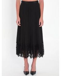 Dolce & Gabbana - Dolce & Gabbana Gonna Midi - Lyst