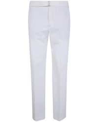 Incotex - Belted Classic Chino Trousers - Lyst