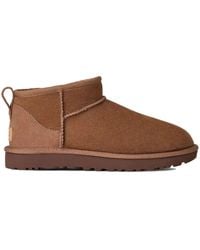 UGG - Classic Ultra Mini Suede Boots For - Lyst