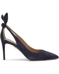 Aquazzura - "Bow Tie 85 Mm" Décolleté - Lyst