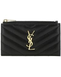 Saint Laurent - Portacarte - Lyst