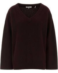 FRAME - Chocolate Cashmere Oversize Sweater - Lyst