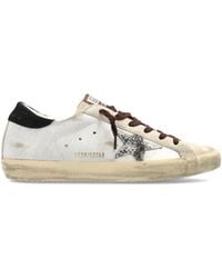 Golden Goose - Super-Star Sneakers With Animal Print - Lyst