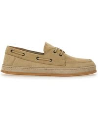 Hogan - Leather Boat Moccasin - Lyst