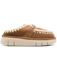Mou - Bounce Clog Slippers - Lyst