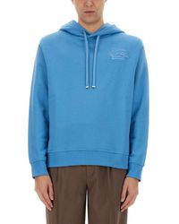 Etro - Regular Fit Pegasus Embroidered Sweatshirt - Lyst
