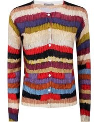 In bed with You - Corean Pockets Cardigan Printed - Lyst