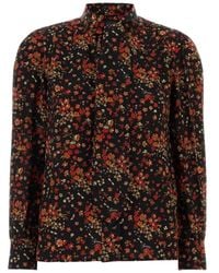 Gucci - Floral Long-Sleeve Shirt - Lyst