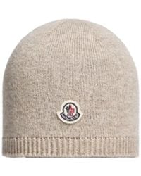 Moncler - Logo Beanie Hat - Lyst
