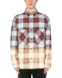 Marcelo Burlon - Marcelo Burlon County Of Milan Shirt With Check Print - Lyst