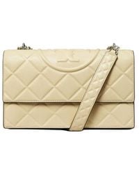 Tory Burch - Goat Leather Shoulder Bags - Lyst
