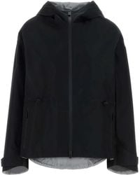 Herno - Black Polyester Windbreaker - Lyst
