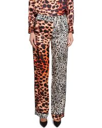 Roberto Cavalli - Moray Eel Print Pants - Lyst