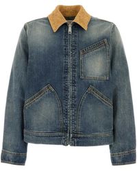 McQueen - Denim Workwear Jkt - Lyst