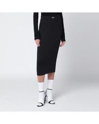 Off-White c/o Virgil Abloh - Pencil Skirt With Off Logo - Lyst