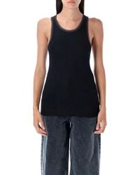 Remain - Ribbed Jersey Tank Top - Lyst