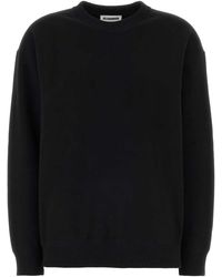 Jil Sander - Cotton Sweatshirt - Lyst