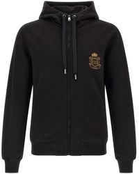 Dolce & Gabbana - Coat Of Arms Hoodie - Lyst