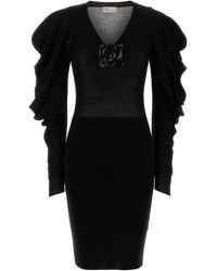 Blumarine - Knit Mini Dress - Lyst