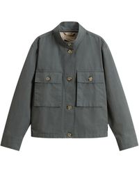 Woolrich - Canvas Field Overshirt - Lyst