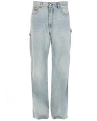 MSGM - Cotton Trousers - Lyst