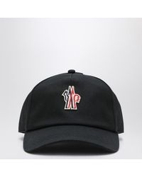 Moncler - Baseball Cap With Logo Patch - Lyst