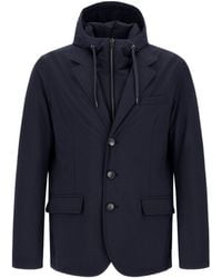 Herno - Nylon Blazer Jacket - Lyst