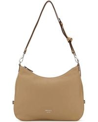 Prada - Leather Large Fold Shopping Bag - Lyst